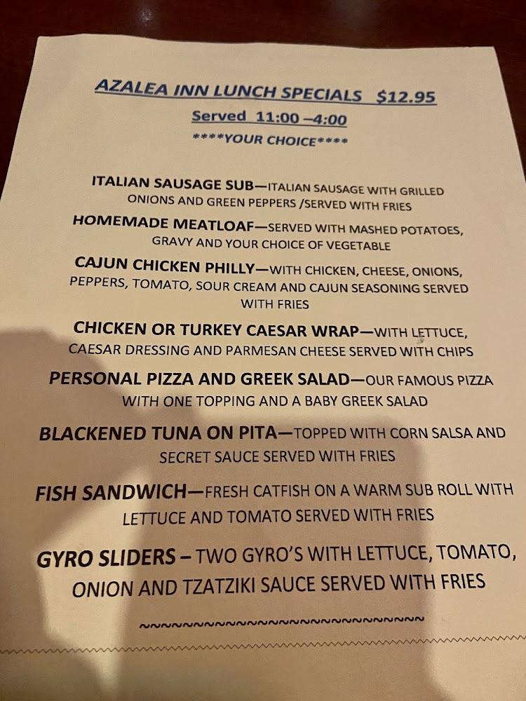 Azalea Inn & Time Out Sports Bar Buffalo Wings