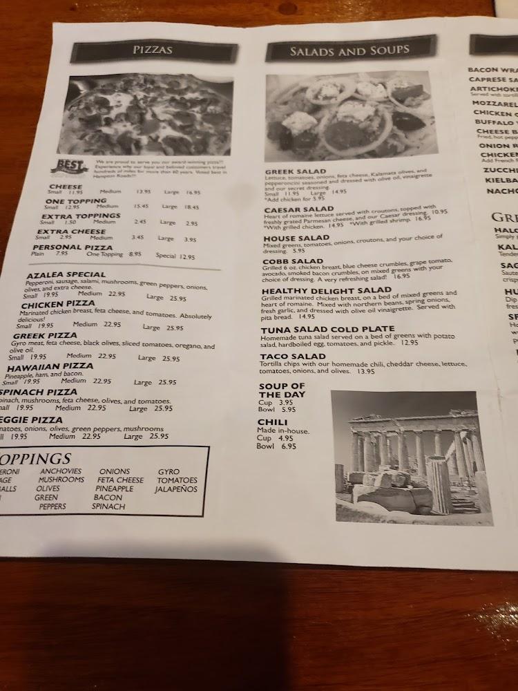 Azalea Inn & Time Out Sports Bar Menu image 4